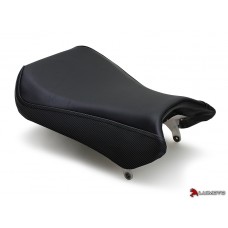 LUIMOTO (Baseline) Rider Seat Cover for the SUZUKI SV1000 / SV650 (2003)
